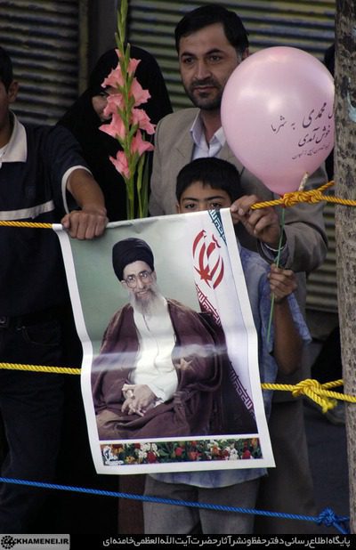 سفر مقام معظم رهبری به زنجان 1382