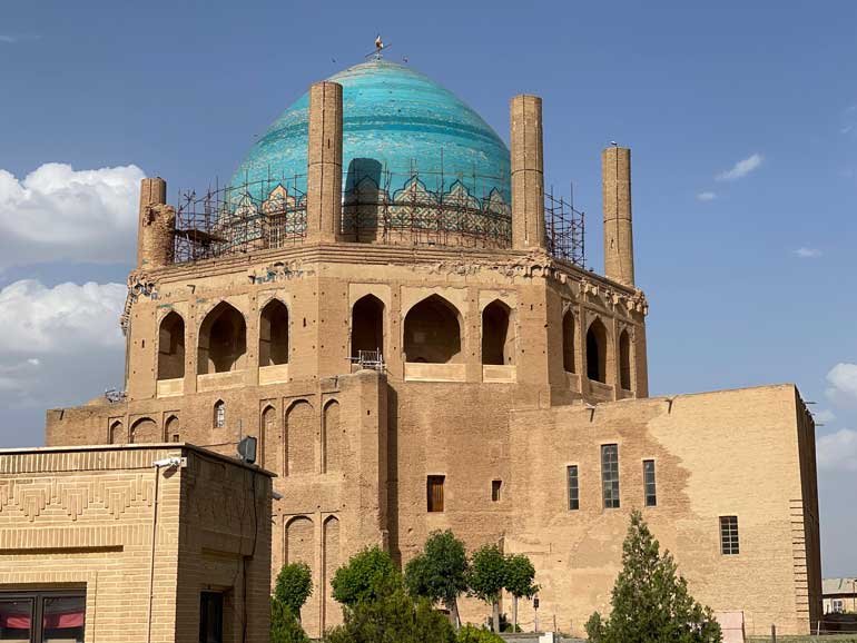 zanjan soltanieh زنجان گنبد سلطانیه - زنجان 360