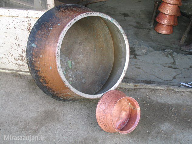 مس زنجان - مسگری زنجان - ظروف مسی
