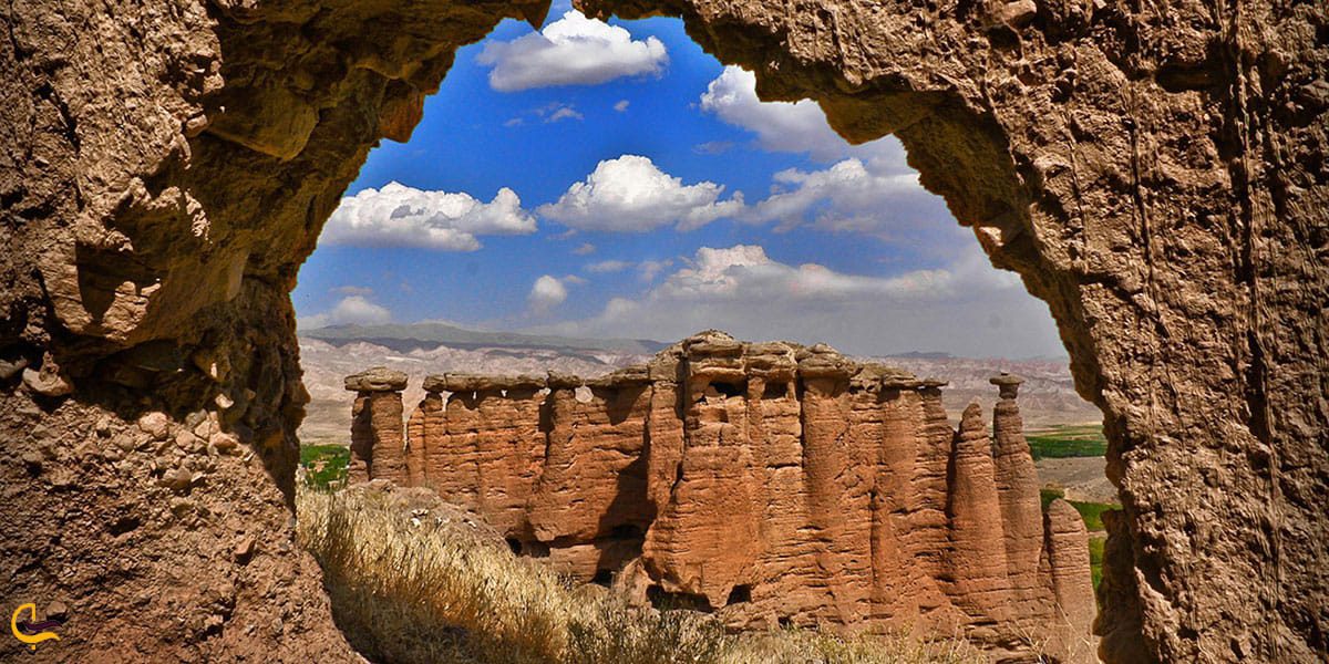 تصویری از قلعه بهستان