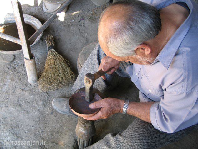 مس زنجان - مسگری زنجان - ظروف مسی