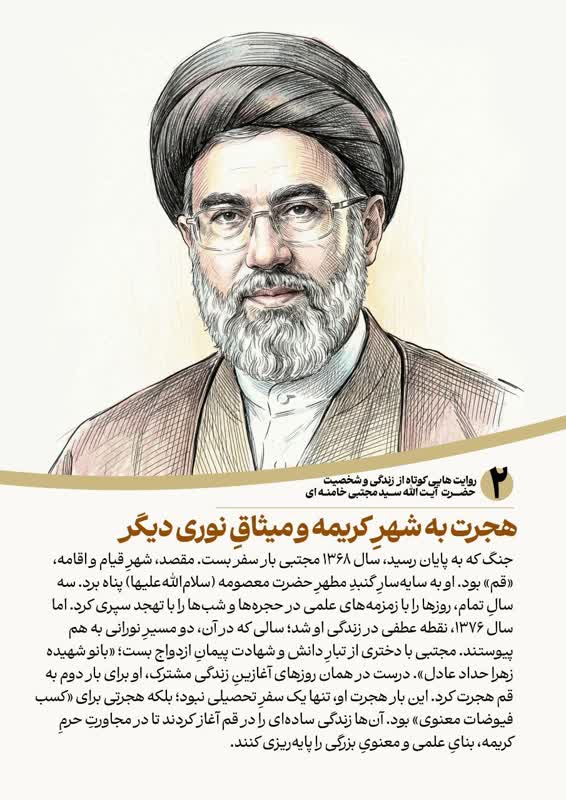 آیت‌الله سید مجتبی خامنه‌ای رهبر جمهوری اسلامی ایران