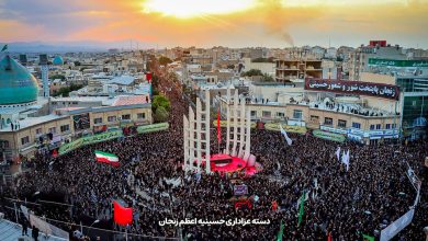 دسته عزاداری حسینیه اعظم زنجان؛ نگین عاشورایی ایران زمین 3 دسته عزاداری حسینیه اعظم زنجان