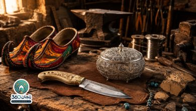 هنر هفت هزار ساله؛ صنایع دستی زنجان که دنیا را فتح کردند! 1 zanjan handicrafts صنایع دستی زنجان