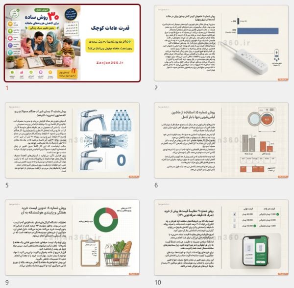 آموزش جامع ۳۰ روش ساده برای کاهش هزینه‌های ماهانه بدون تغییر سبک زندگی
