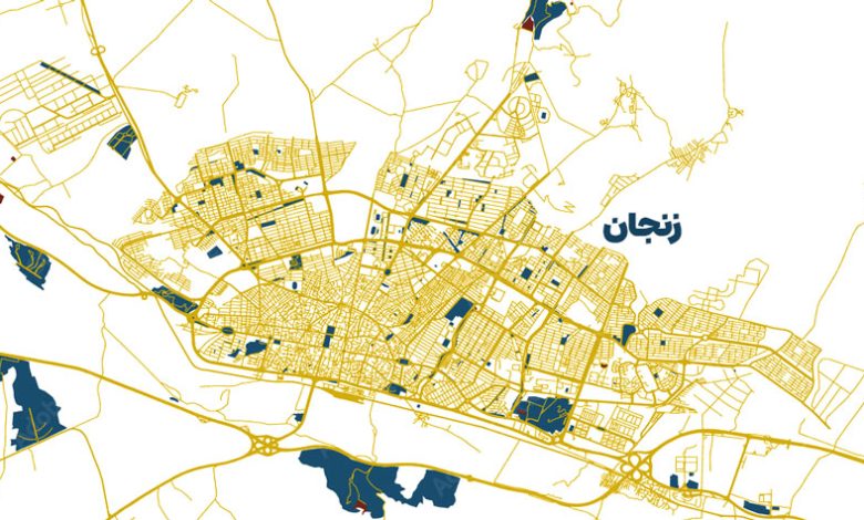 نوسازی بافت فرسوده زنجان؛ چالش مالکان و وعدههای مسئولان 1 نقشه زنجان zanjan map