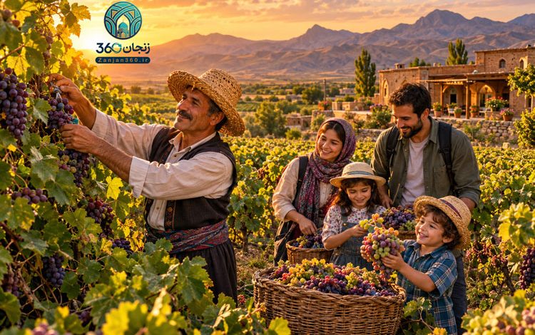 گردشگری کشاورزی در زنجان؛ پیشران توسعه پایدار در روستاهای هدف گردشگری 1 گردشگری کشاورزی در زنجان؛ پیشران توسعه پایدار در روستاهای هدف گردشگری